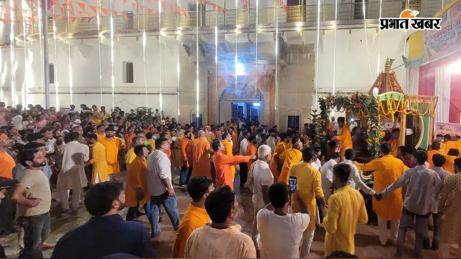 भगवान श्रीजगन्नाथ का बोधगया मठ में हुआ भव्य स्वागत भगवान श्रीजगन्नाथ का बोधगया मठ में हुआ भव्य स्वागत