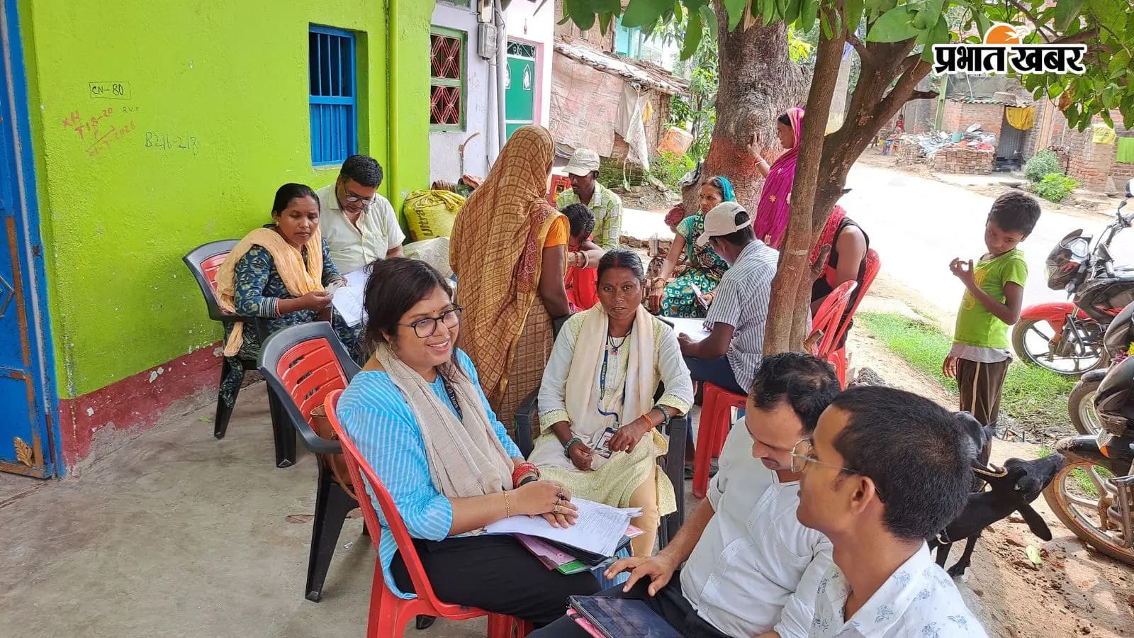 शेखपुरा में आदर्श ग्राम योजना का सर्वे तेज शेखपुरा में आदर्श ग्राम योजना का सर्वे तेज