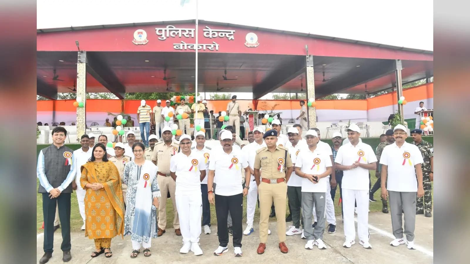 सेक्टर-12 पुलिस लाइन : तीन दिवसीय कोयला क्षेत्रीय पुलिस खेल-कूद प्रतियोगिता शुरू