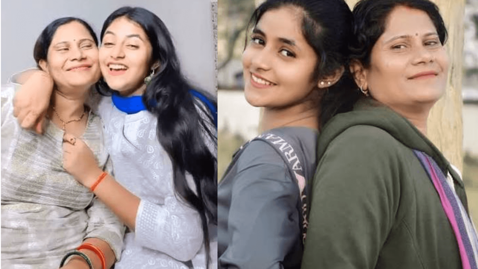 संचिता बसु और उनकी माँ