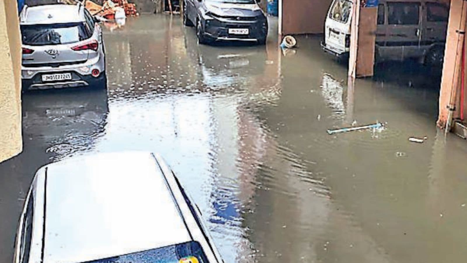 रांची में दो घंटे की बारिश से जलजमाव