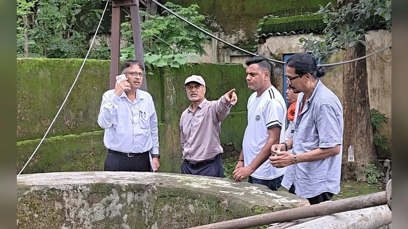 चूरी परियोजना और जलापूर्ति व्यवस्था का महाप्रबंधक ने किया निरीक्षण