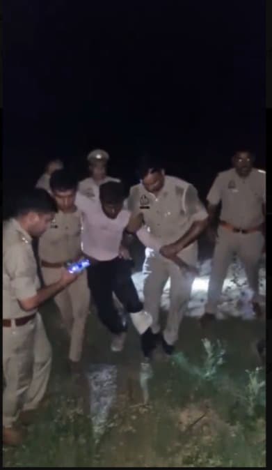 मुठभेड़ के बाद लगी गोली