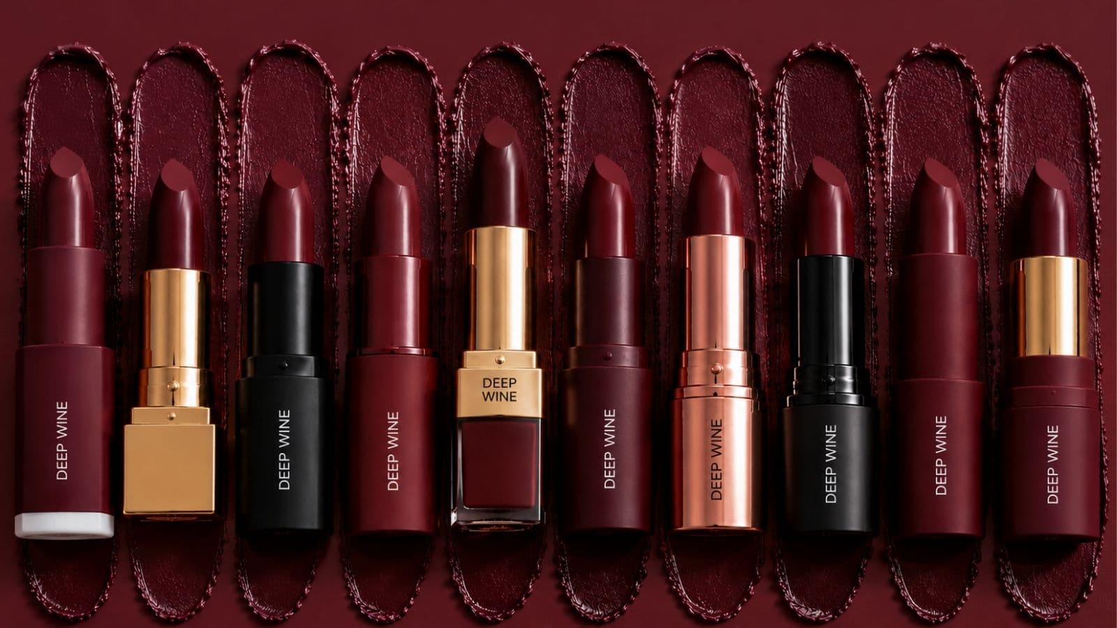 Deep Wine for Dusky Skin (PC: AI Image)
