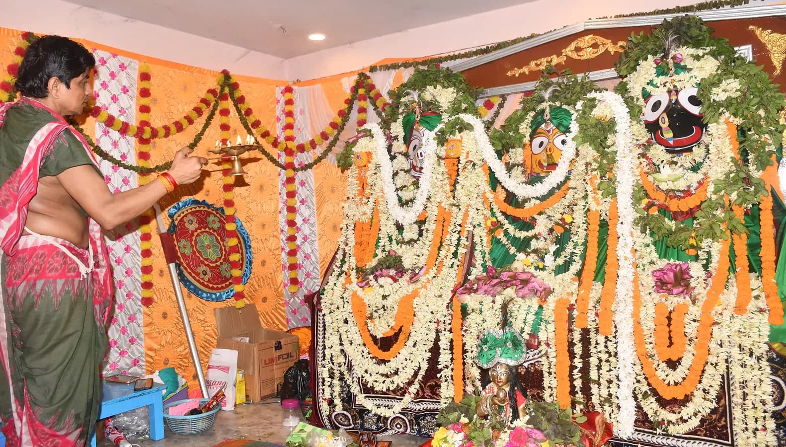 मौसीबाड़ी से आज अपने घर लौटेंगे भगवान, जय जगन्नाथ से गूंजा मंदिर