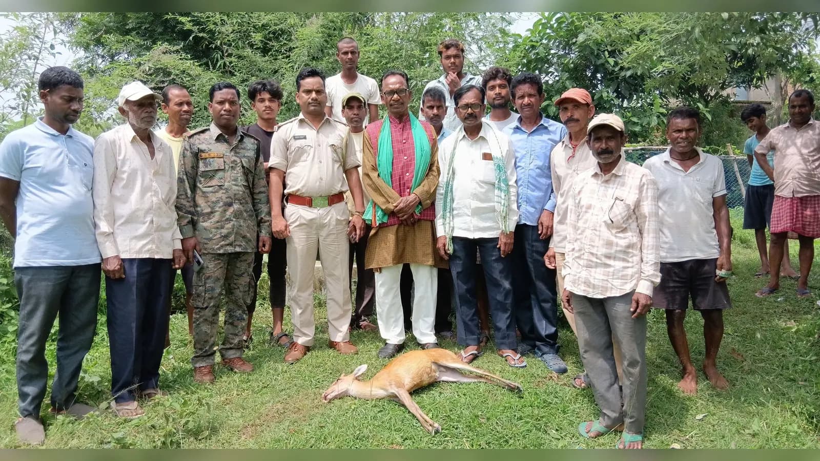 कसमार के सिंहपुर में कुएं में गिरने से हिरण की मौत,वन विभाग को दी गई सूचना