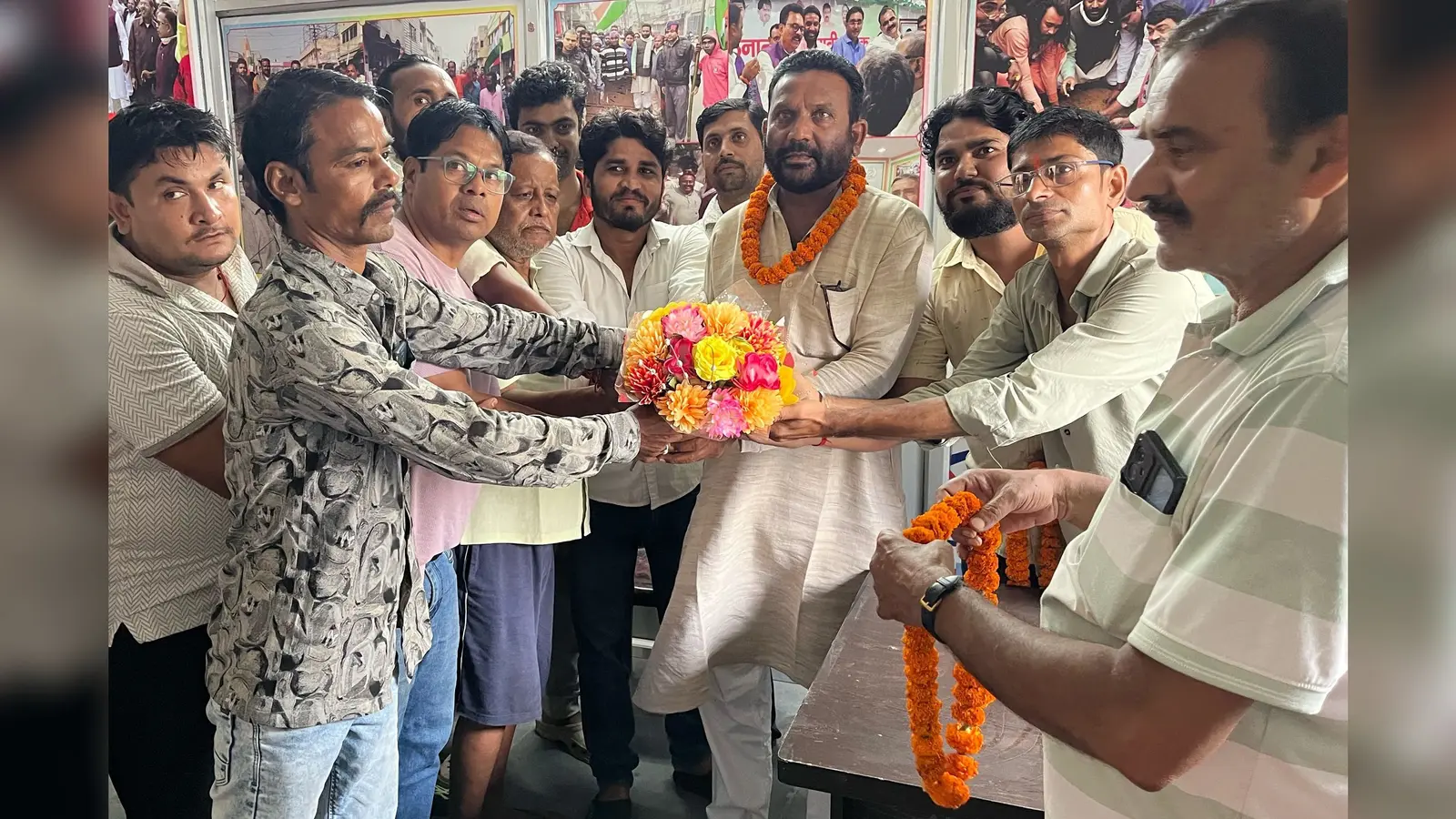 मनोज राय बने बोकारो जिला कांग्रेस के प्रवक्ता, कार्यकर्ताओं ने किया उनका स्वागत