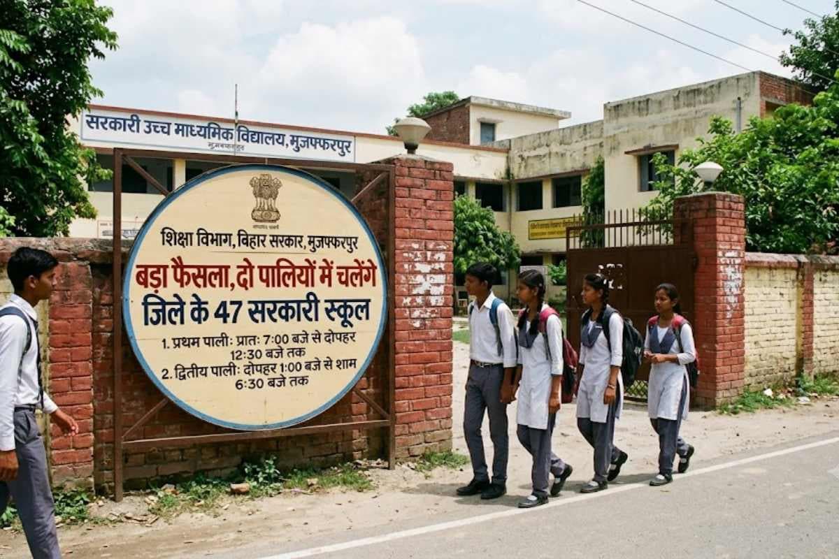 Darbhanga School Shift Deo ordered 47 schools to operate in double shift due to less classrooms Darbhanga School Shift Deo ordered 47 schools to operate in double shift due to less classrooms