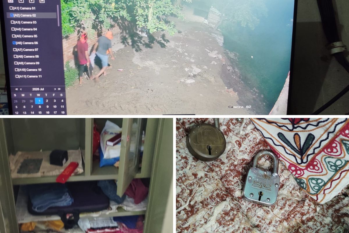 मानसी में दो बंद घरों से 11 लाख की चोरी, CCTV फुटेज के आधार पर पुलिस की जांच तेज
