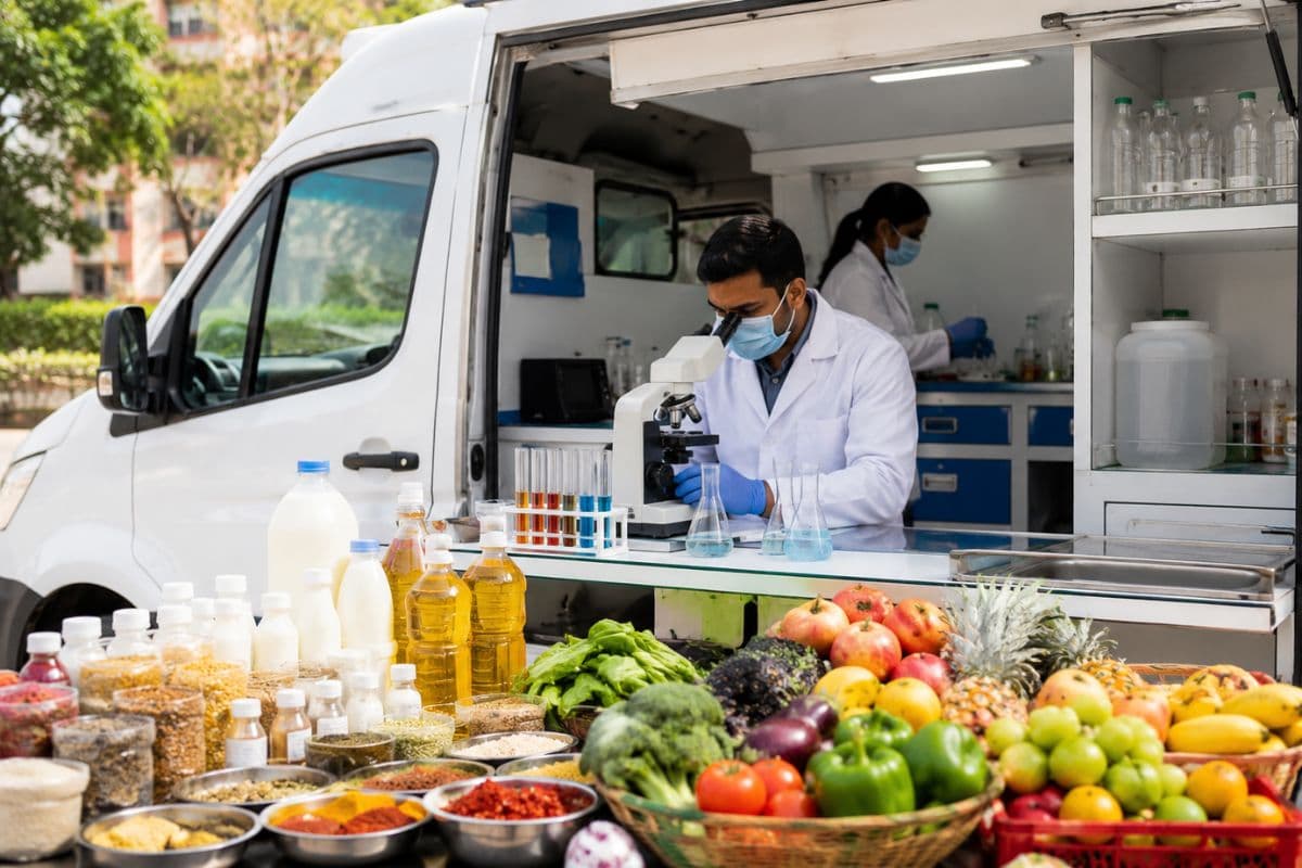 Patna Mobile Food Testing Van Patna Mobile Food Testing Van