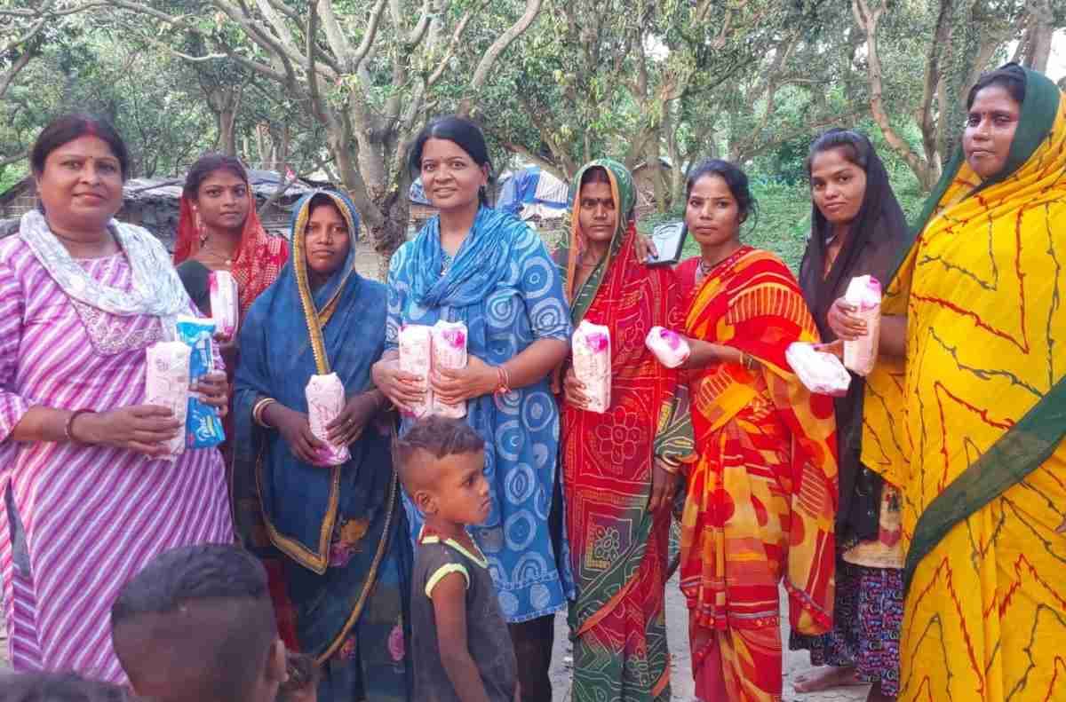 Sanitary Pad Distribution madhubani-khajuri-panchayat-menstrual-hygiene-awareness Sanitary Pad Distribution madhubani-khajuri-panchayat-menstrual-hygiene-awareness