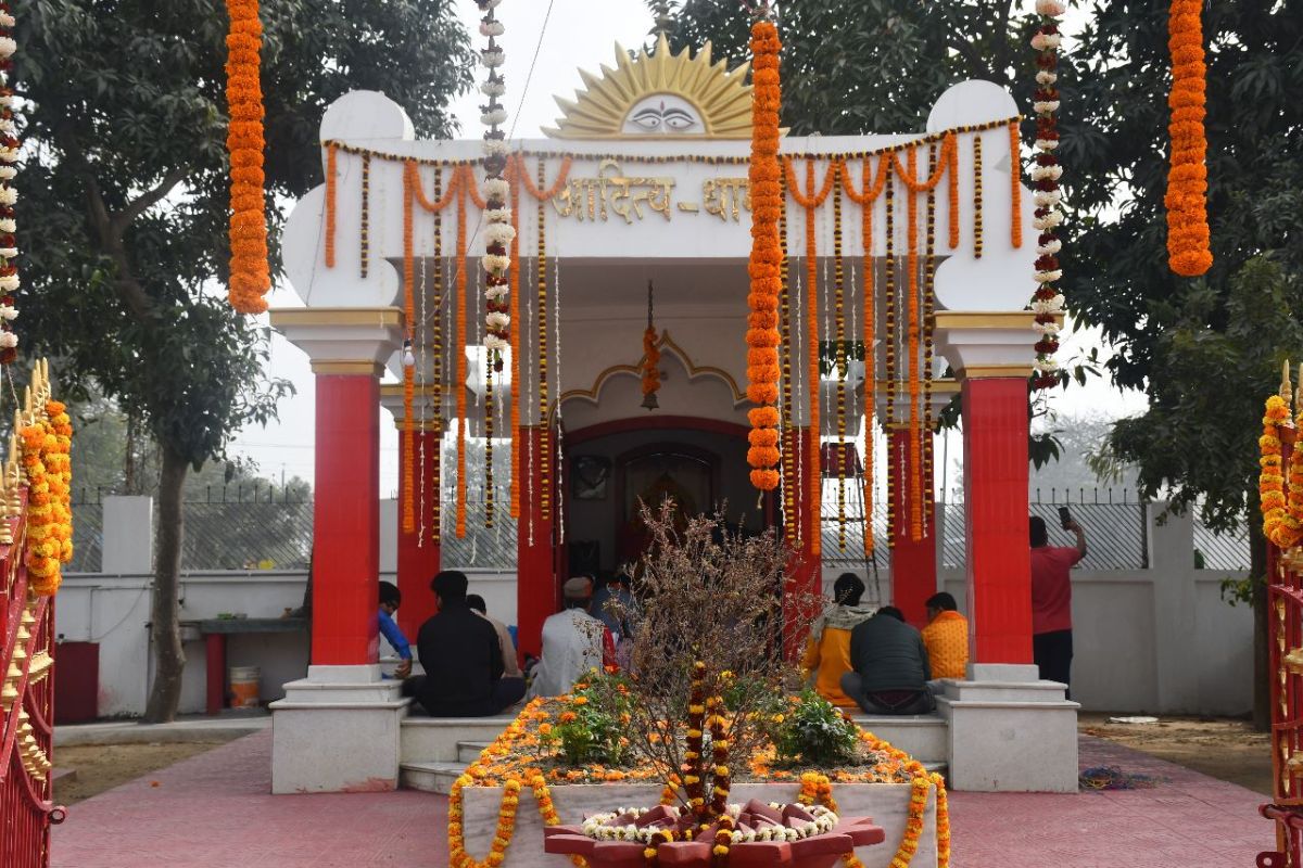 मरंगा के बियाडा परिसर में सजता है भगवान सूर्य का भव्य दरबार