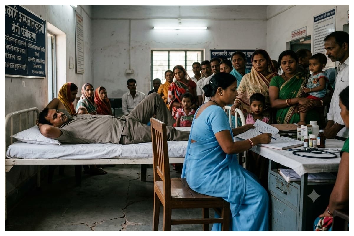 ड्यूटी के दौरान बेड पर सोते दिखे डॉक्टर, मरीजों का इलाज करती रहीं एएनएम, वीडियो वायरल ड्यूटी के दौरान बेड पर सोते दिखे डॉक्टर, मरीजों का इलाज करती रहीं एएनएम, वीडियो वायरल
