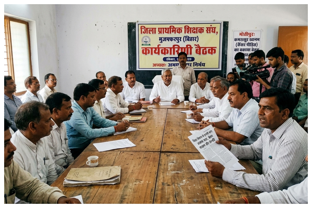मांगें पूरी नहीं हुईं तो आंदोलन करेगा जिला शिक्षक संघ, वेतन निर्धारण और भत्ता को लेकर शिक्षकों का अल्टीमेटम