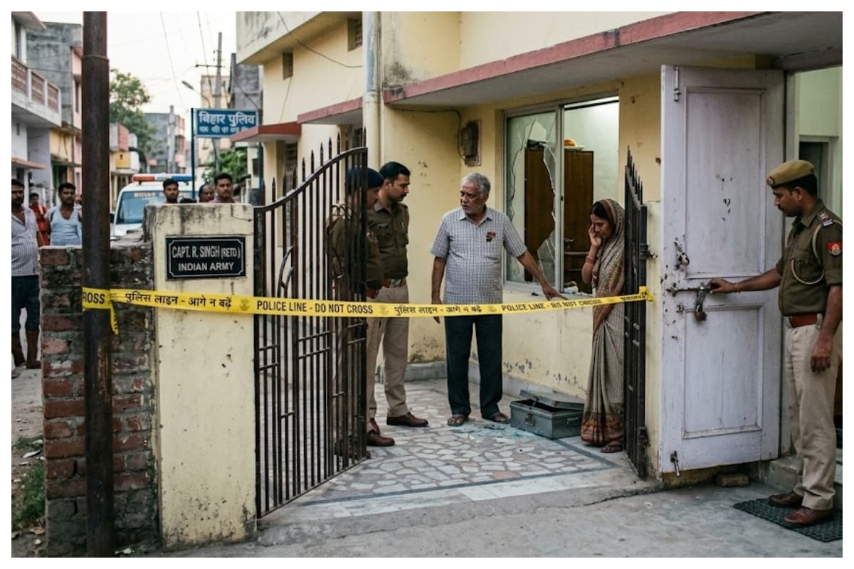 muzaffarpur-crime-news-retired-army-captain-house-robbed-of-30-lakhs-in-aga-nagar muzaffarpur-crime-news-retired-army-captain-house-robbed-of-30-lakhs-in-aga-nagar