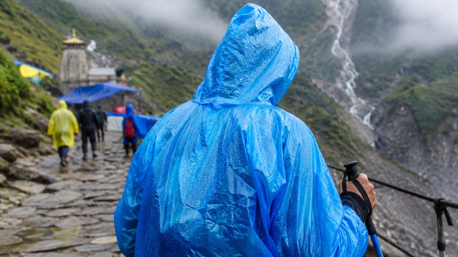 Raincoat _Poncho, AI Image