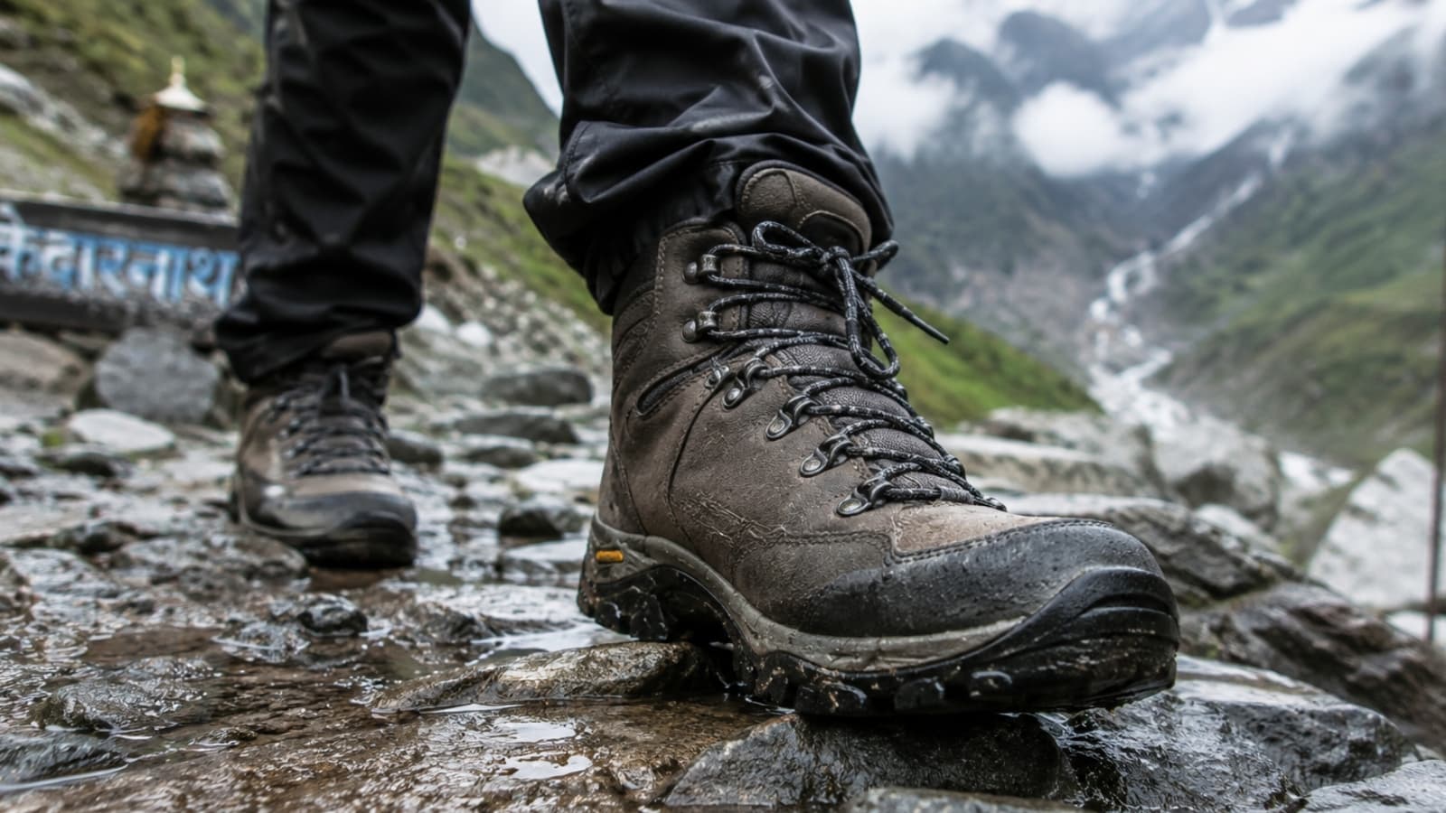 Trekking Shoes, AI Image