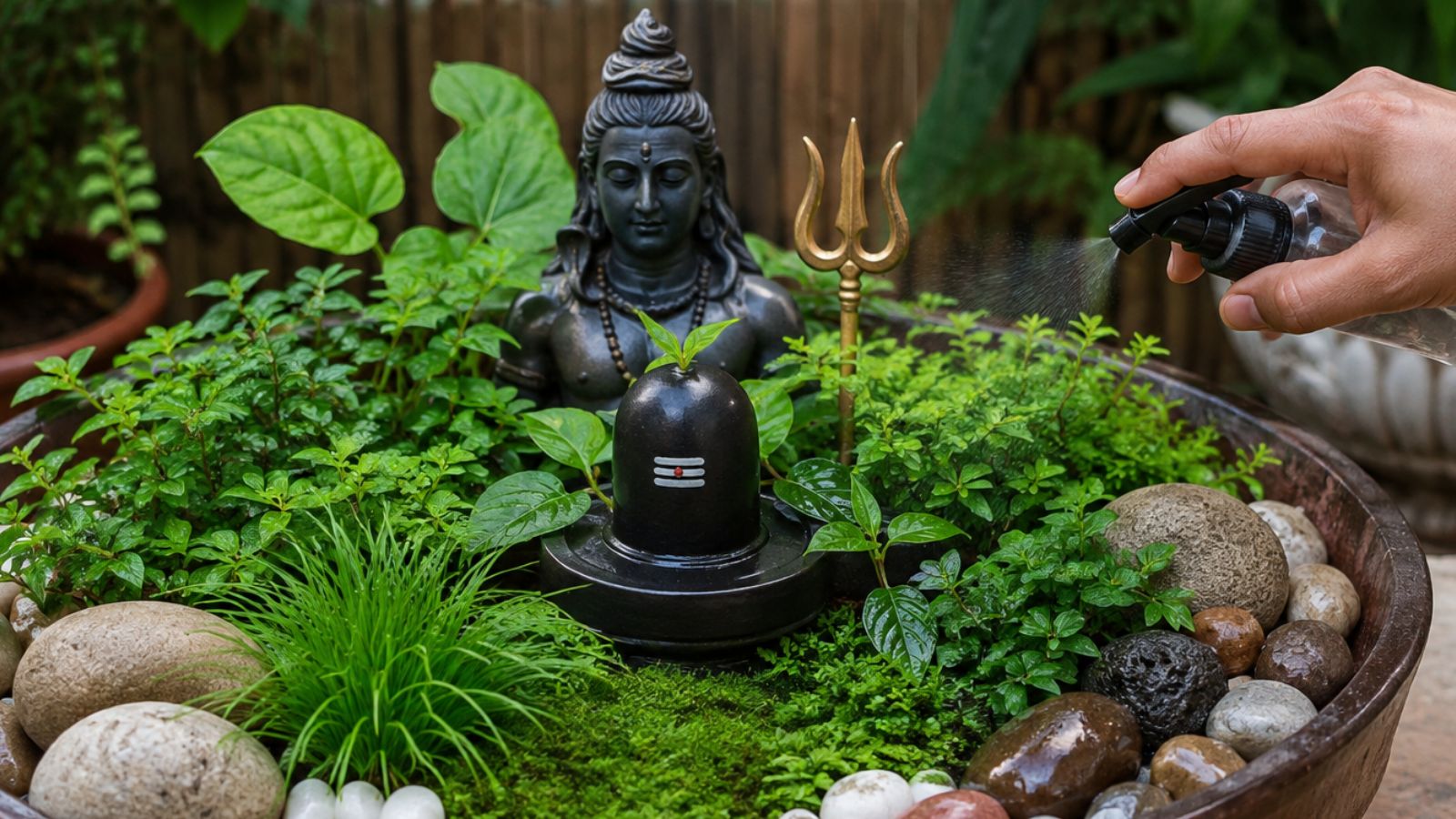 Shiv Corner Decoration Ideas, PC - AI