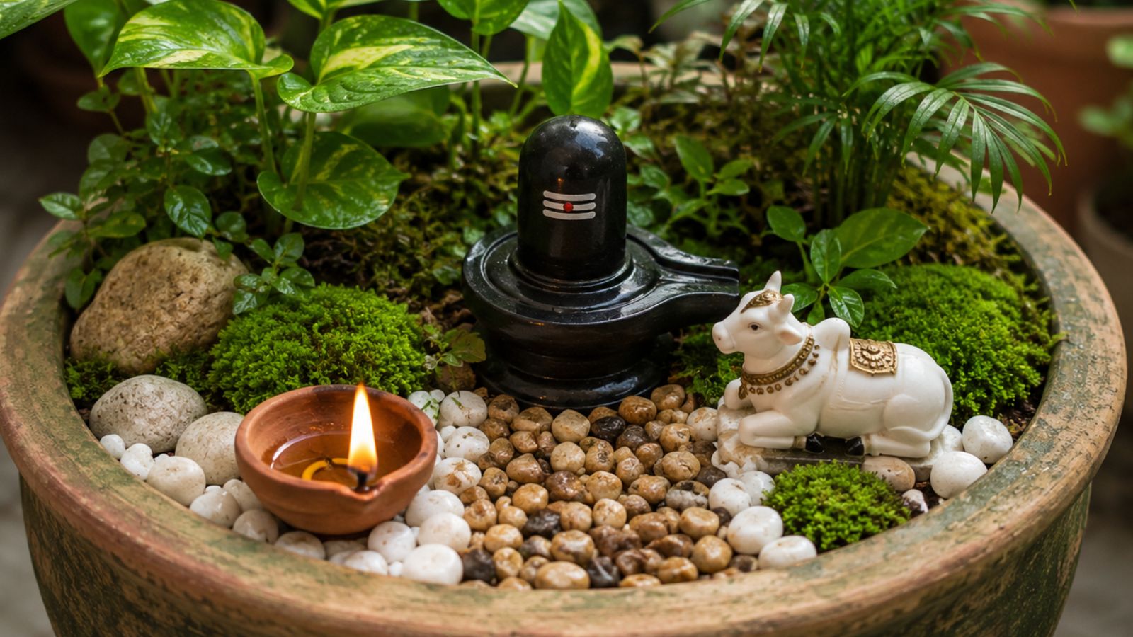 Shiv Corner Decoration Ideas, PC - AI