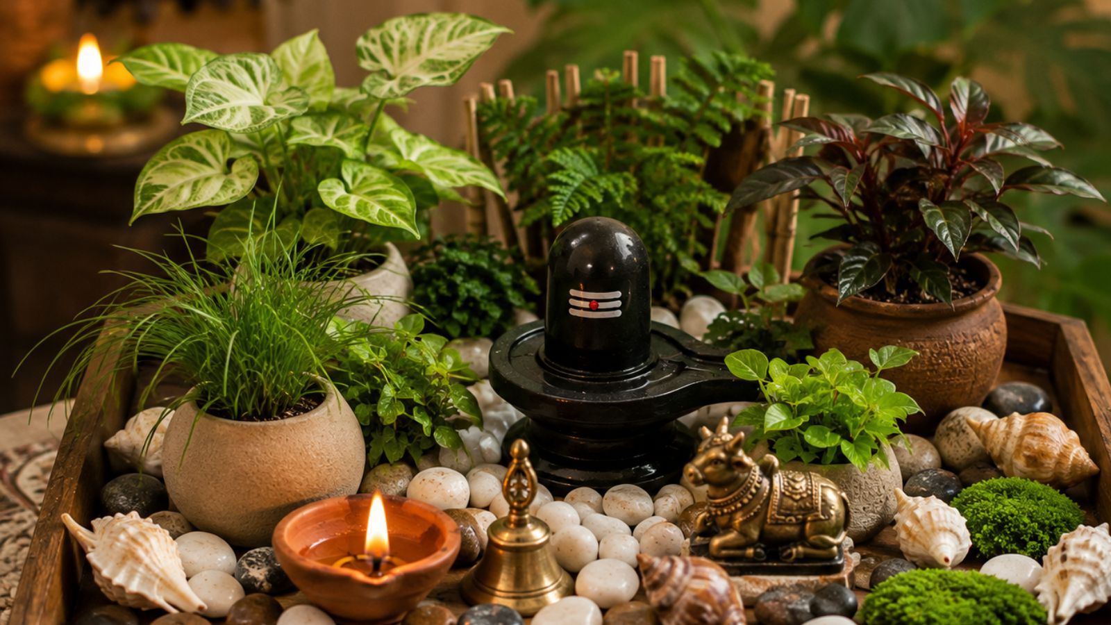 Shiv Corner Decoration Ideas, PC - AI