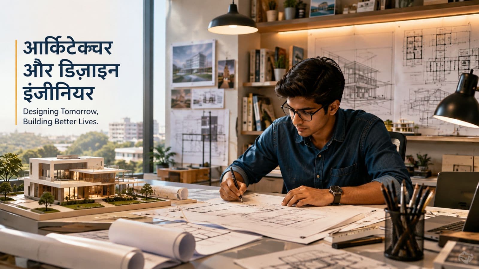 डिजाइनर की सांकेतिक फोटो (AI Generated)