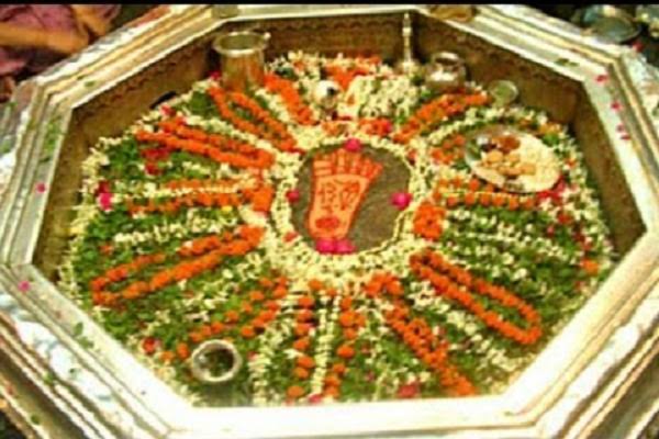 भगवान विष्णु के पदचिन्ह, दैत्य का वध कर देवताओं को दिलाई थी मुक्ति