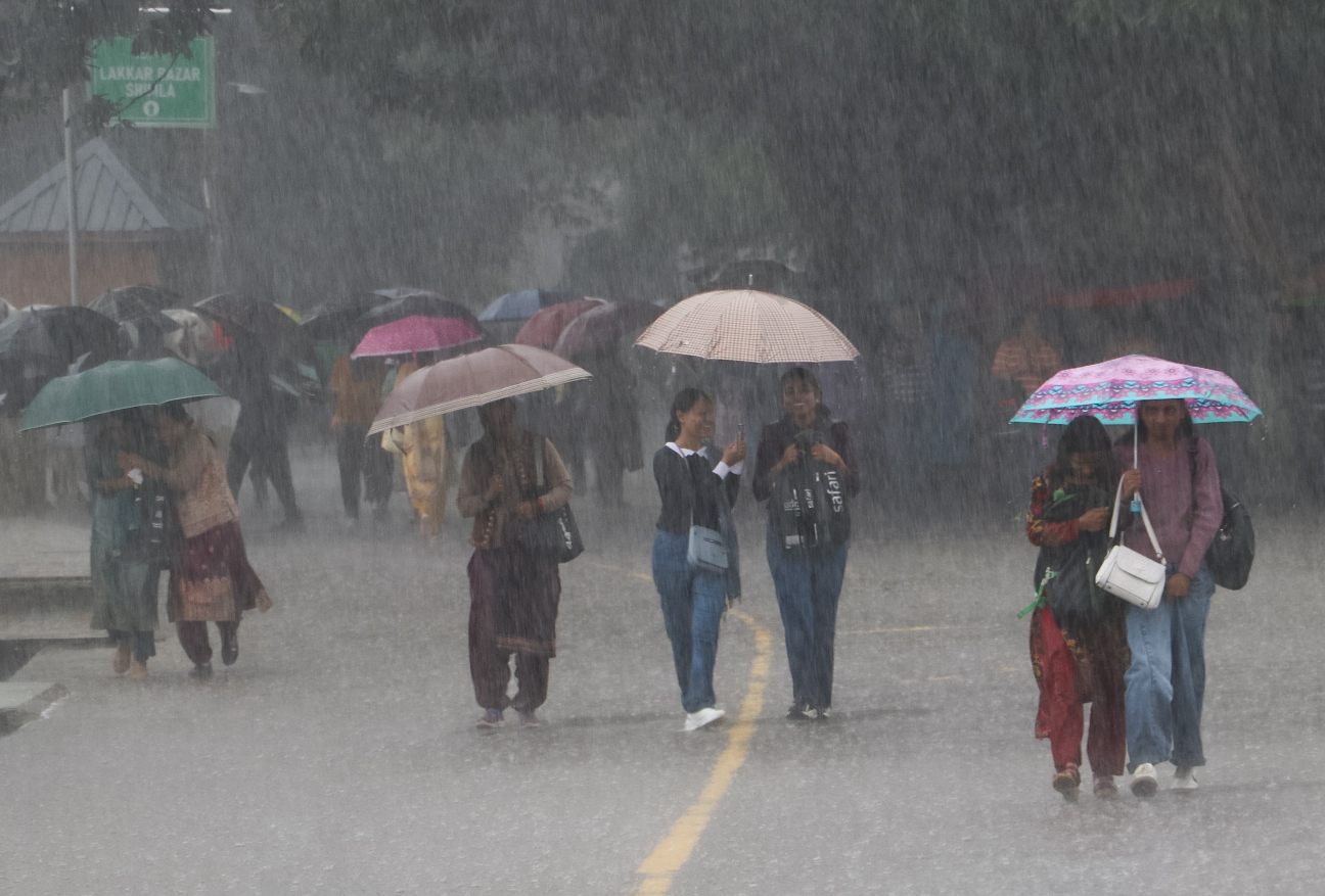शिमला में बारिश का कहर