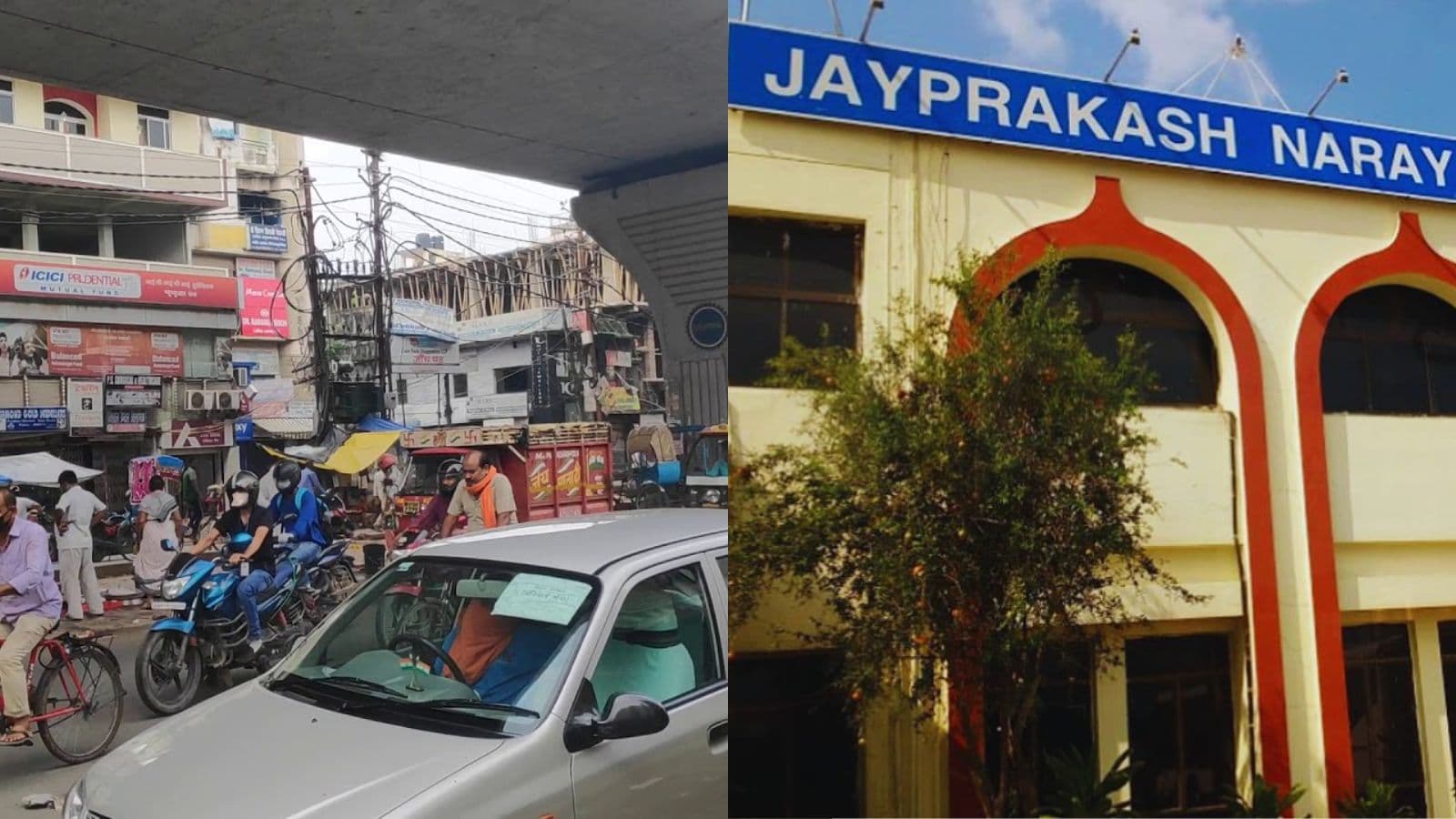राजाबाजार और एयरपोर्ट रूट पर असर