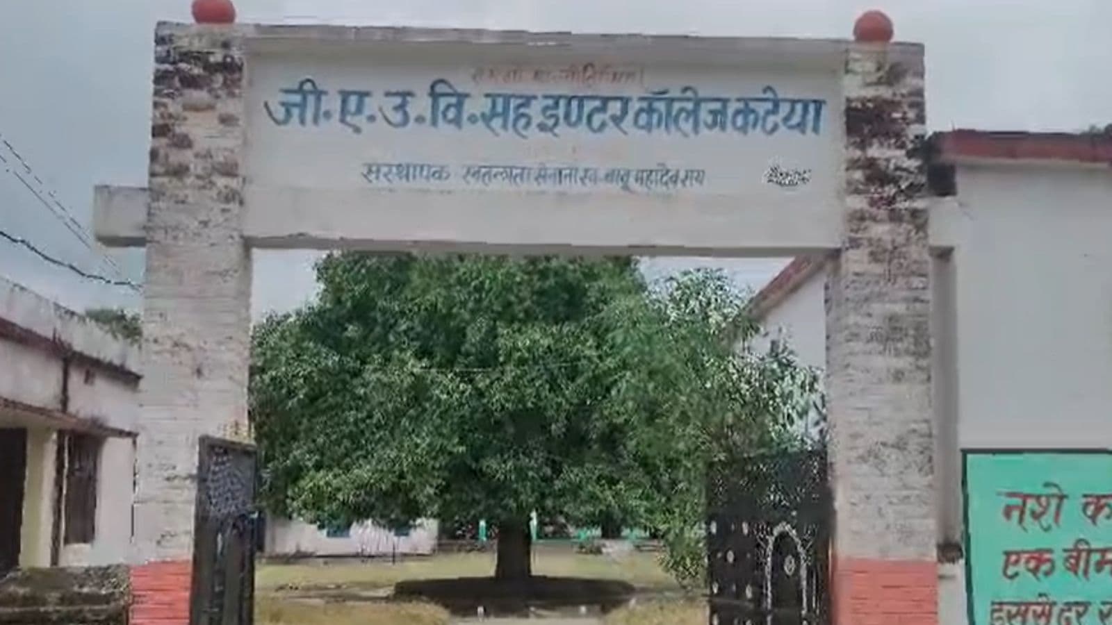जीए हाई स्कूल सह इंटर कॉलेज परिसर में स्थित यह विशाल और वर्षों पुराना पेड़ विद्यालय की पहचान बन चुका है. स्कूल की स्थापना के समय से मौजूद यह पेड़ आज भी सैकड़ों छात्र-छात्राओं को छांव और सुकून देता है.