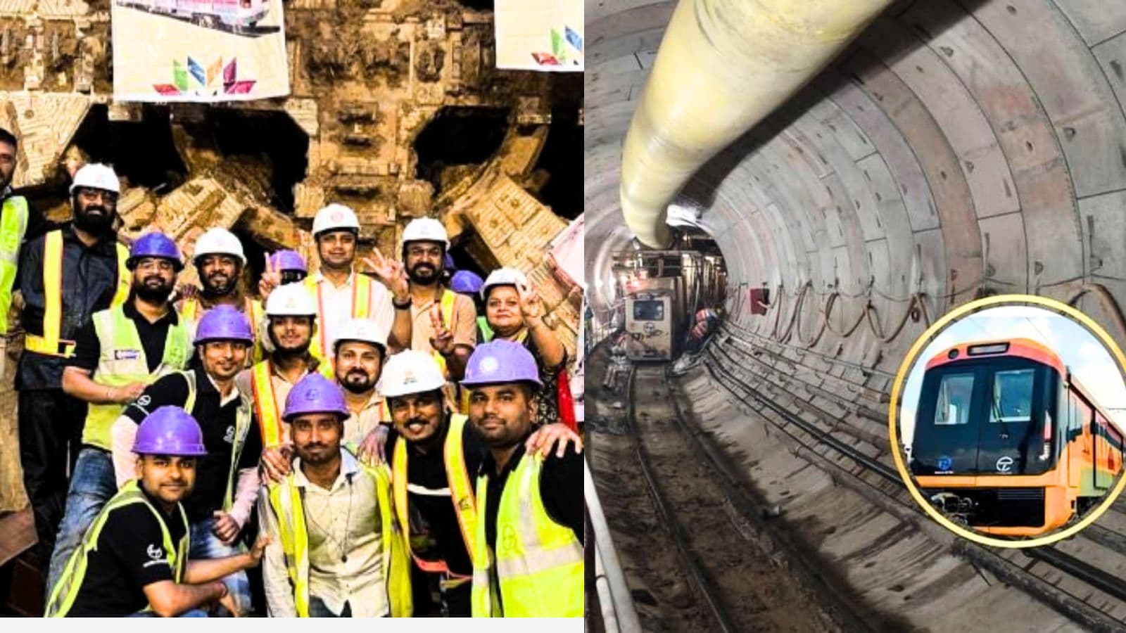 अंडरग्राउंड टनल की बड़ी उपलब्धि