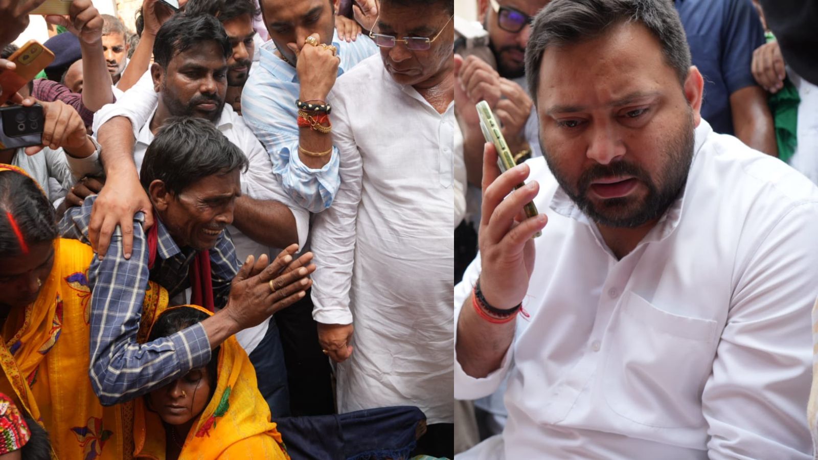 एसपी से बात कर सुरक्षा की मांग