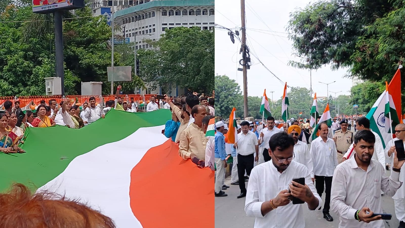 देशभक्ति के रंग में रंगा पटना