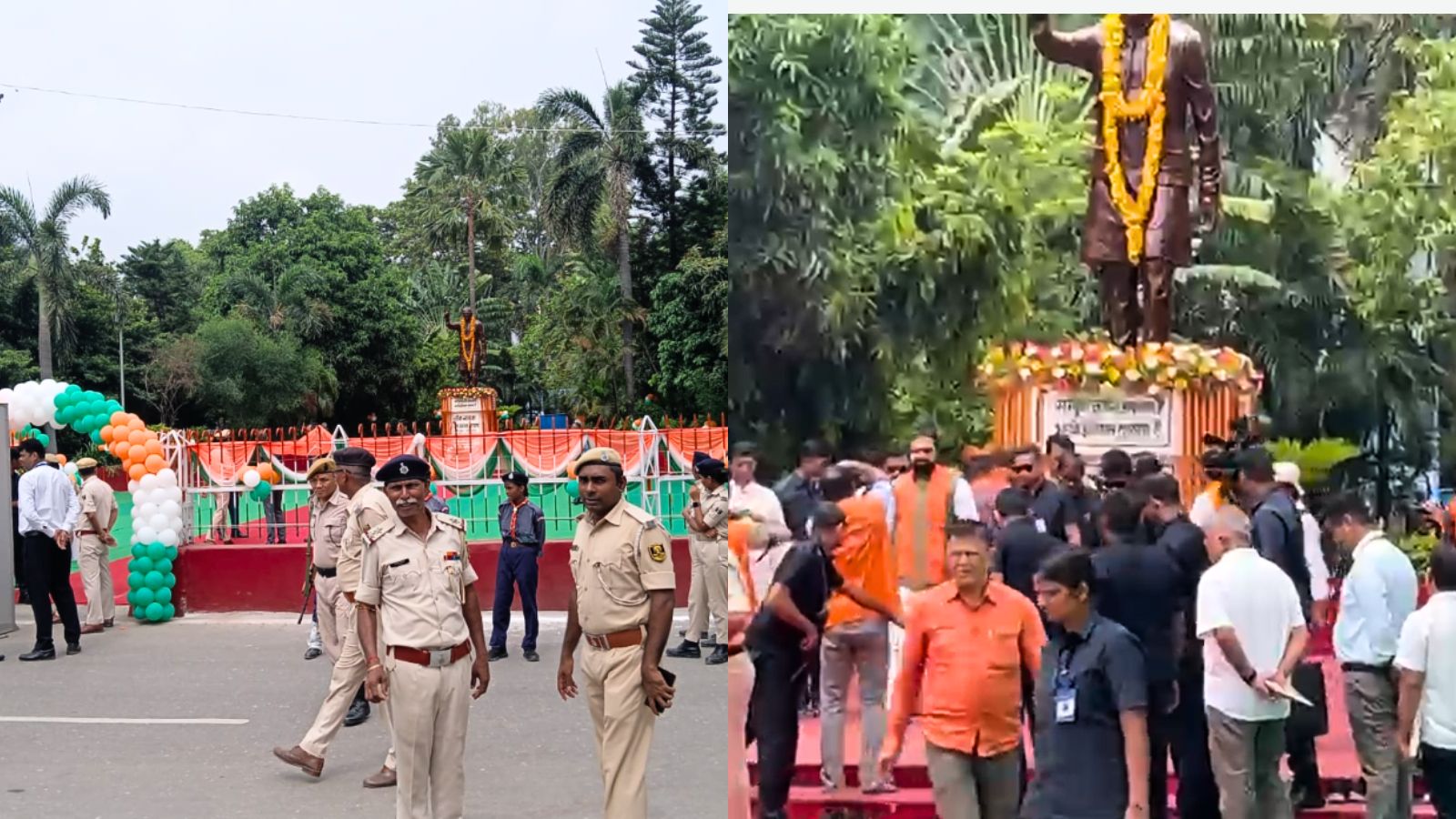 JP गोलंबर से भव्य शुरुआत