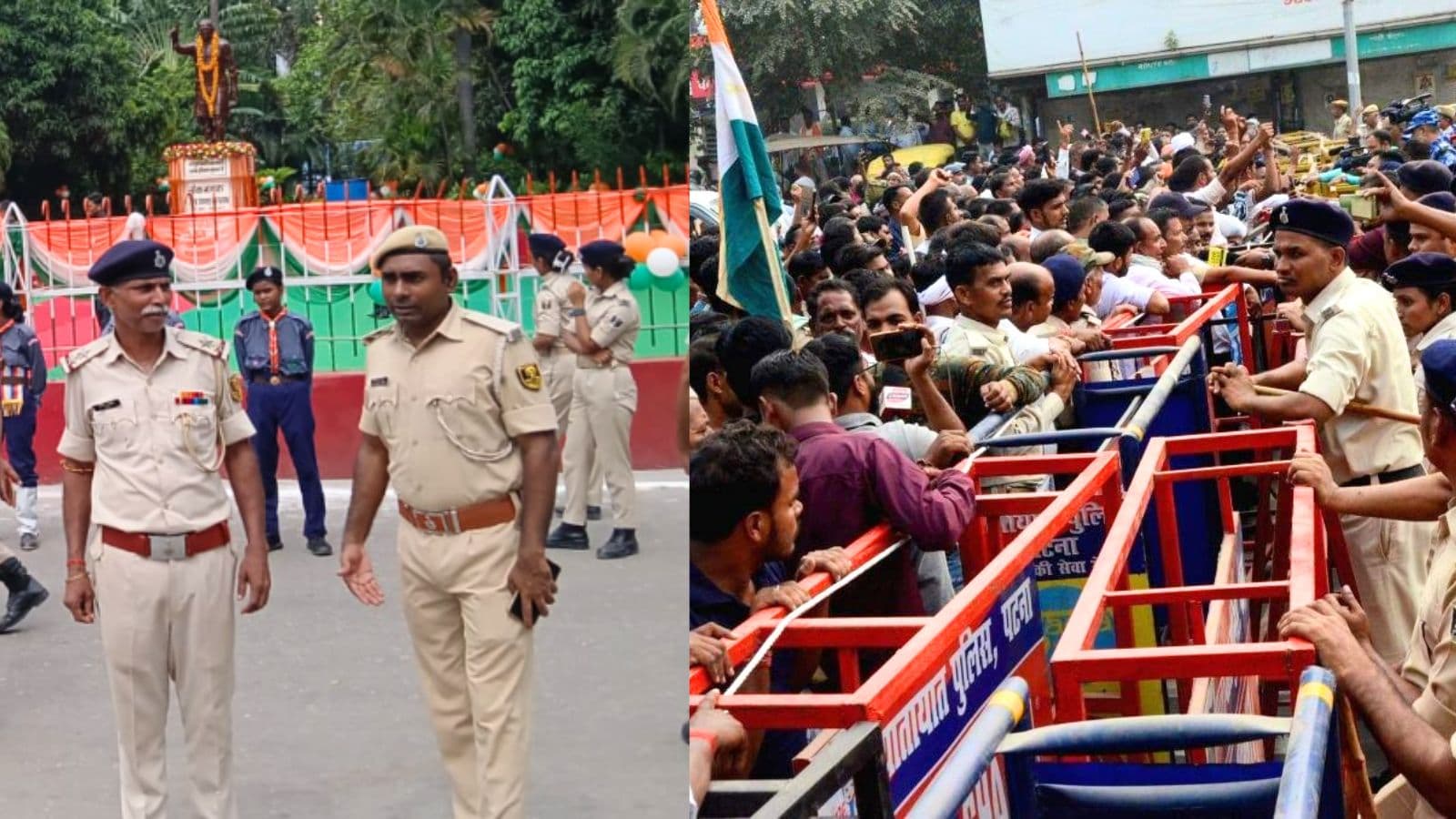 सुरक्षा व्यवस्था के कड़े इंतजाम