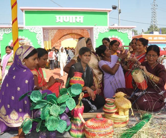 सोनपुर मेले में दिखती हस्तशिल्प और लोक कला की झलक
