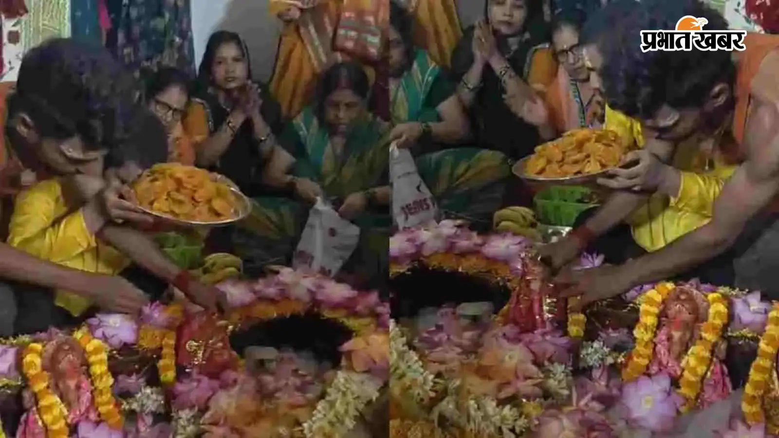 बेतिया में भोलेनाथ का अद्भुत श्रृंगार, बर्फ से तैयार हुआ बाबा बर्फानी का स्वरूप