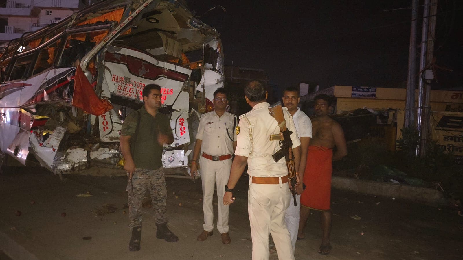 मौके पर पहुंची पुलिस टीम