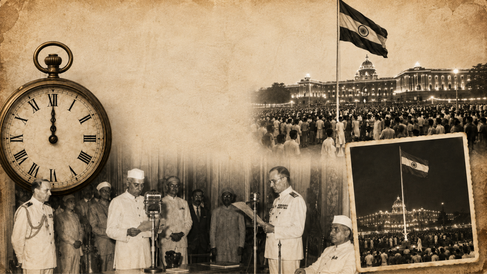 14 अगस्त 1947: आजादी की रात इतिहास रचने को तैयार भारत