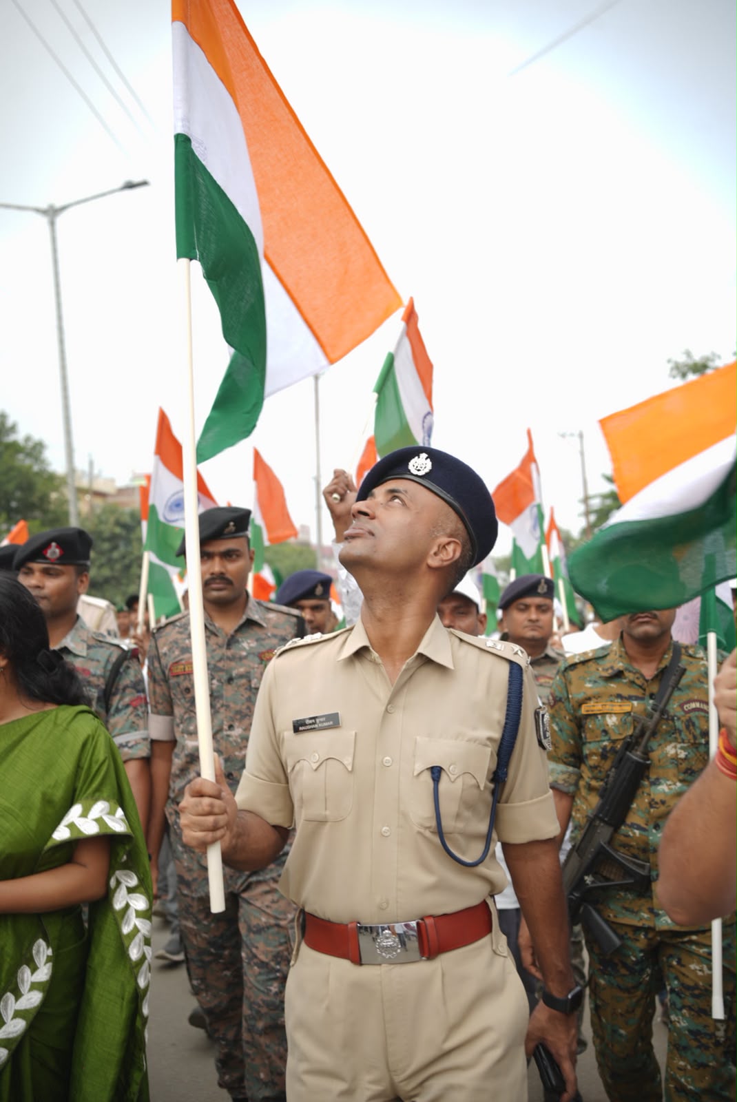 एसपी रोशन कुमार ने बढ़ाया उत्साह