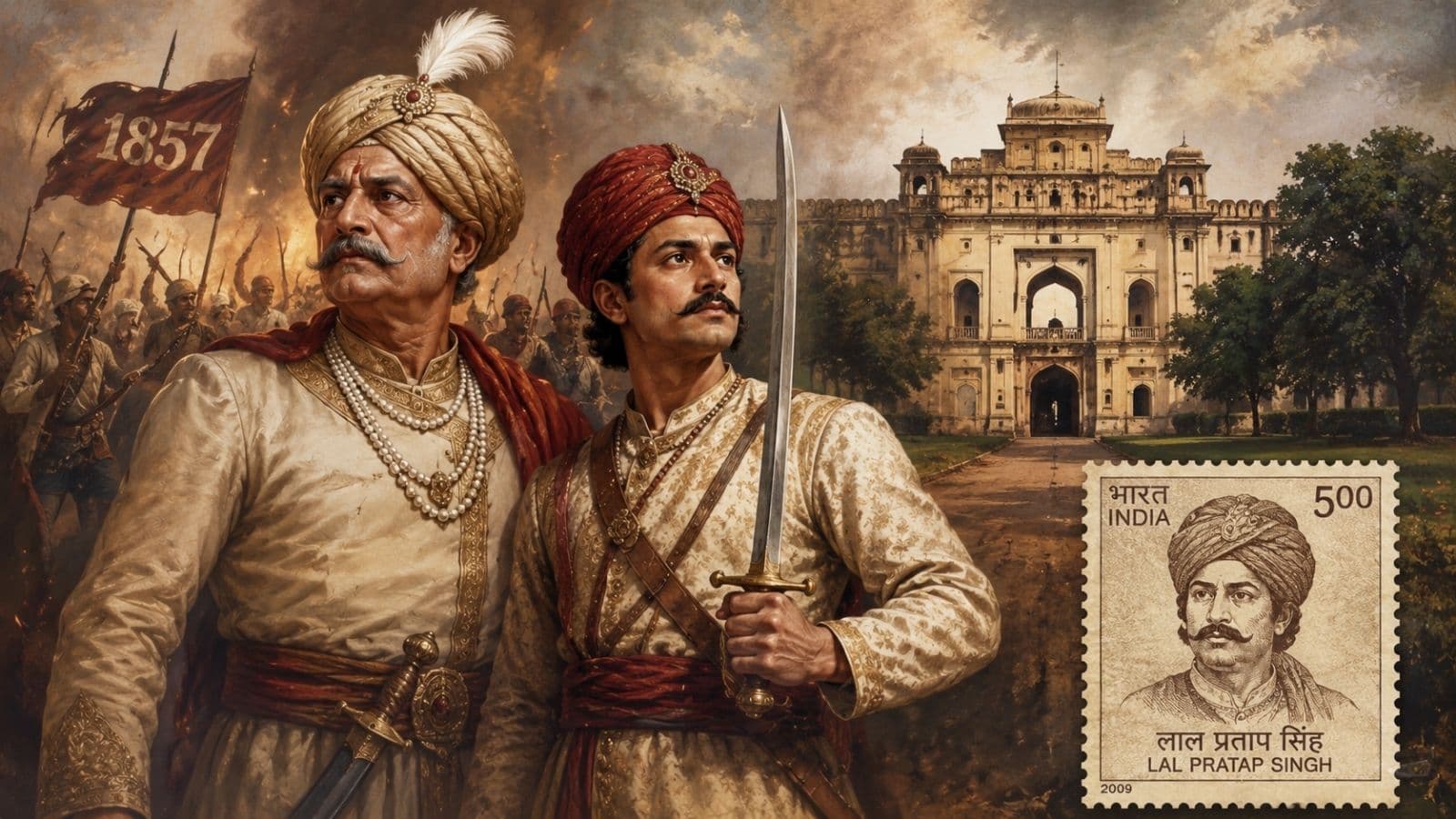 2. कलाकांकर का सिंह परिवार: पिता ने बेटे को सौंपी कमान, अंग्रेजों के खिलाफ उतरा पूरा परिवार