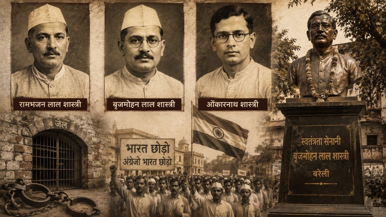 4. बरेली का शास्त्री परिवार: तीन पीढ़ियों ने झेली जेल की सजा