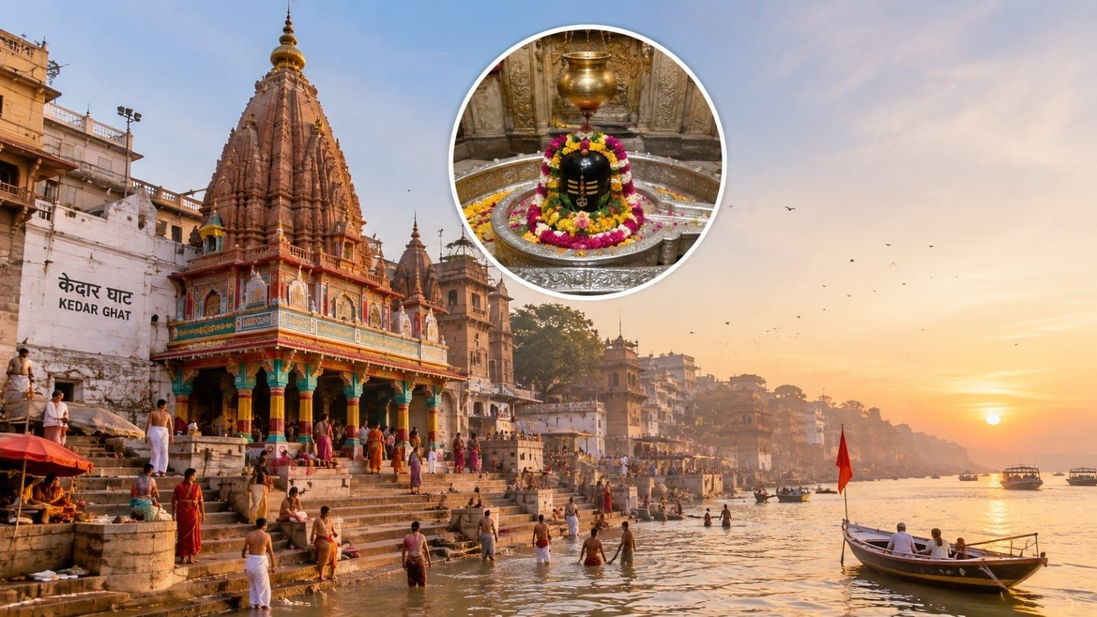 5. केदार घाट: काशी में दिखता है दक्षिण भारत का रंग