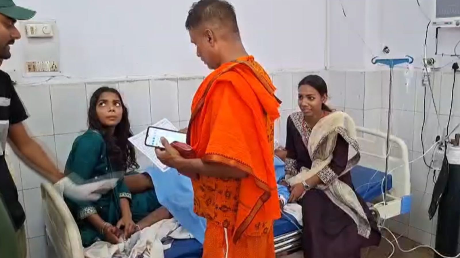 अशोकधाम मंदिर में हादसा
