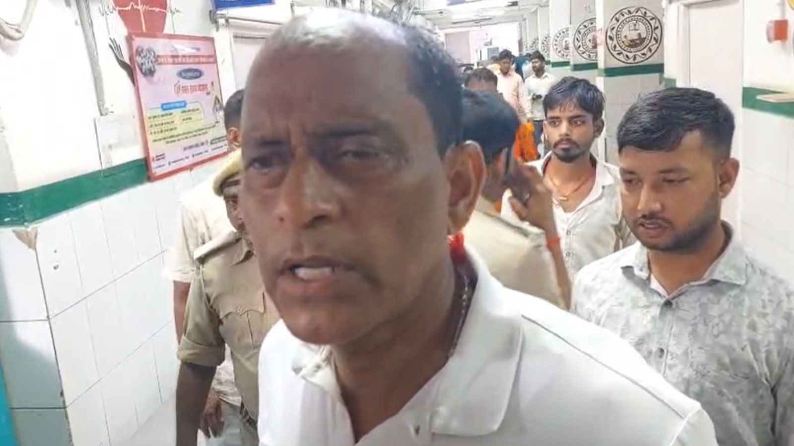 अशोकधाम मंदिर में हादसा