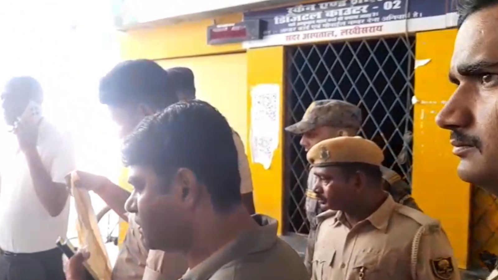 अशोकधाम मंदिर में हादसा