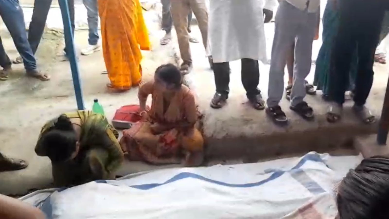 अशोकधाम मंदिर में हादसा