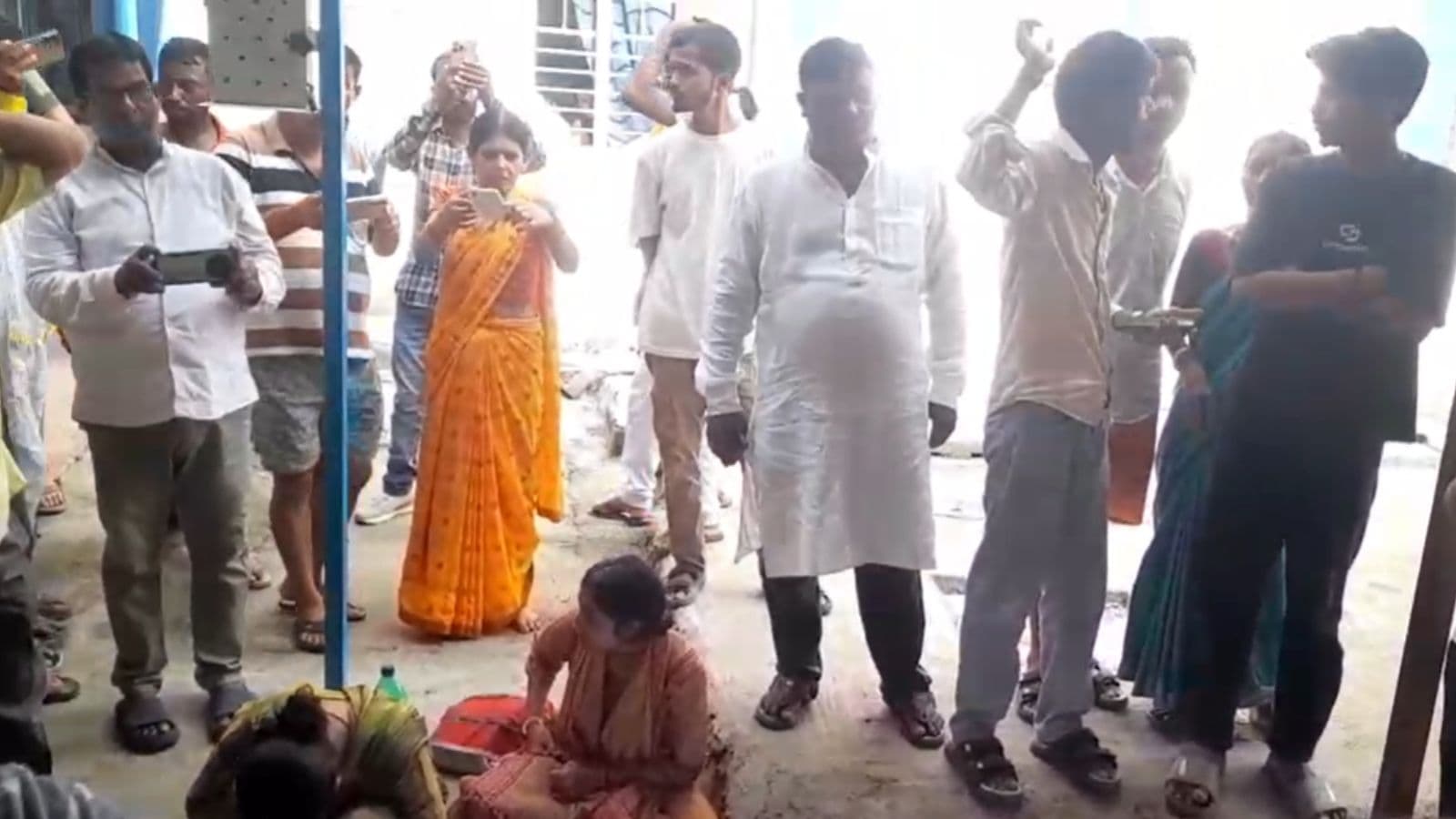 अशोकधाम मंदिर में हादसा