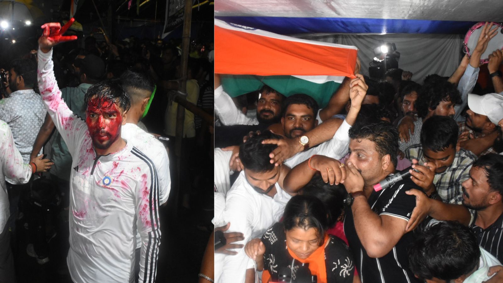 छात्रों की आंखों से खुशी के आंसू छलक पड़े