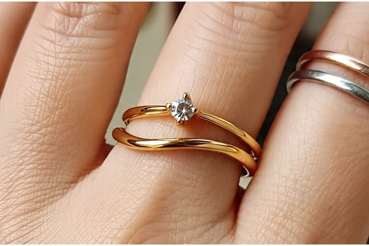 Latest Gold Ring Design: पिया को लुभाए,पहनिए लेटेस्ट वांकी गोल्ड रिंग