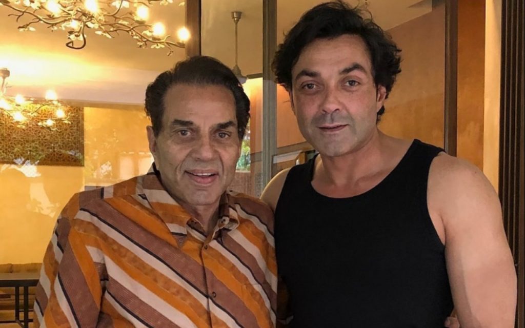 dharmendra and bobby deol